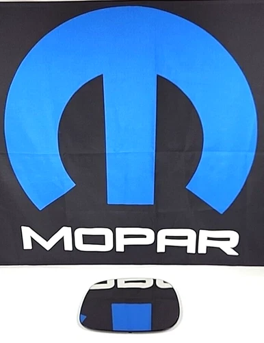 NOS Mopar Left Mirror Replacement Glass 5086221AA