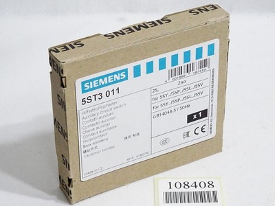 Siemens Hilfsstromschalter 5ST3 011 5ST3011 / Neu OVP