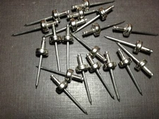 20 pcs convertible blind rivet flangeless snap fastener 3/8" studs Ford DOT USA