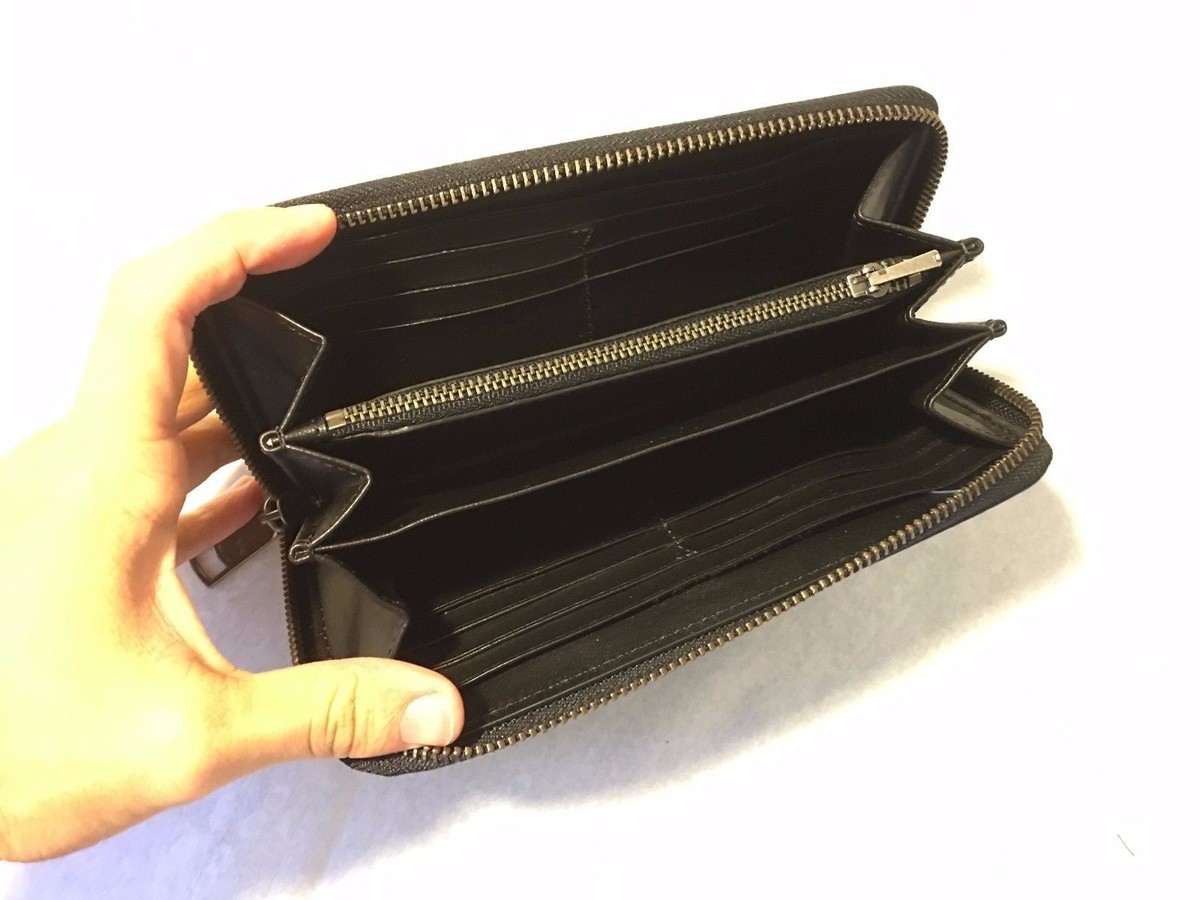 ［Arichivepke］Oval chacha wallet（black） Arichivepke］Oval chacha wallet（black）