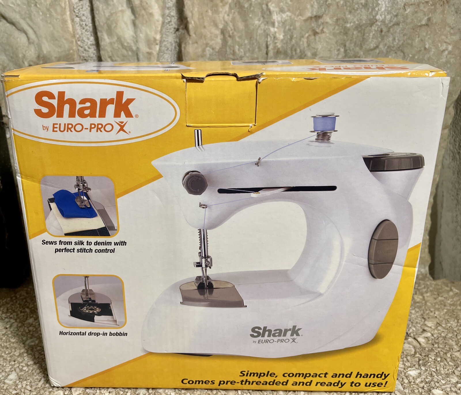 Shark Euro Pro X 998A Portable Mini Sewing Machine Compact eBay