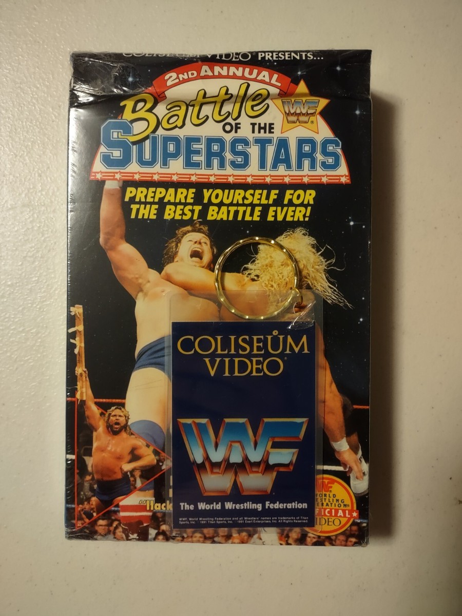 WWE 2nd Annual Battle of the WWF Superstars Dented Box New Sealed