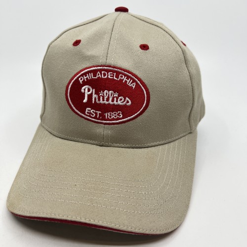 MLB Unisex Hat Tan OSFM Fitted 
