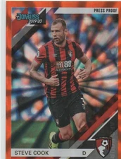 2019-20 Panini Chronicles Donruss Orange #21 Steve Cook AFC Bournemouth insert