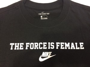 the force is female nike t shirt