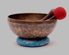 13 Inches Large Sound Healing - Full Moon Singing Bowl - Handmade Singing Bowl