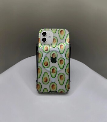 Samsung Avocado Hülle für iPhone 6 7 8 X XR 11 12 13 14 15 16 17 Pro Max Plus