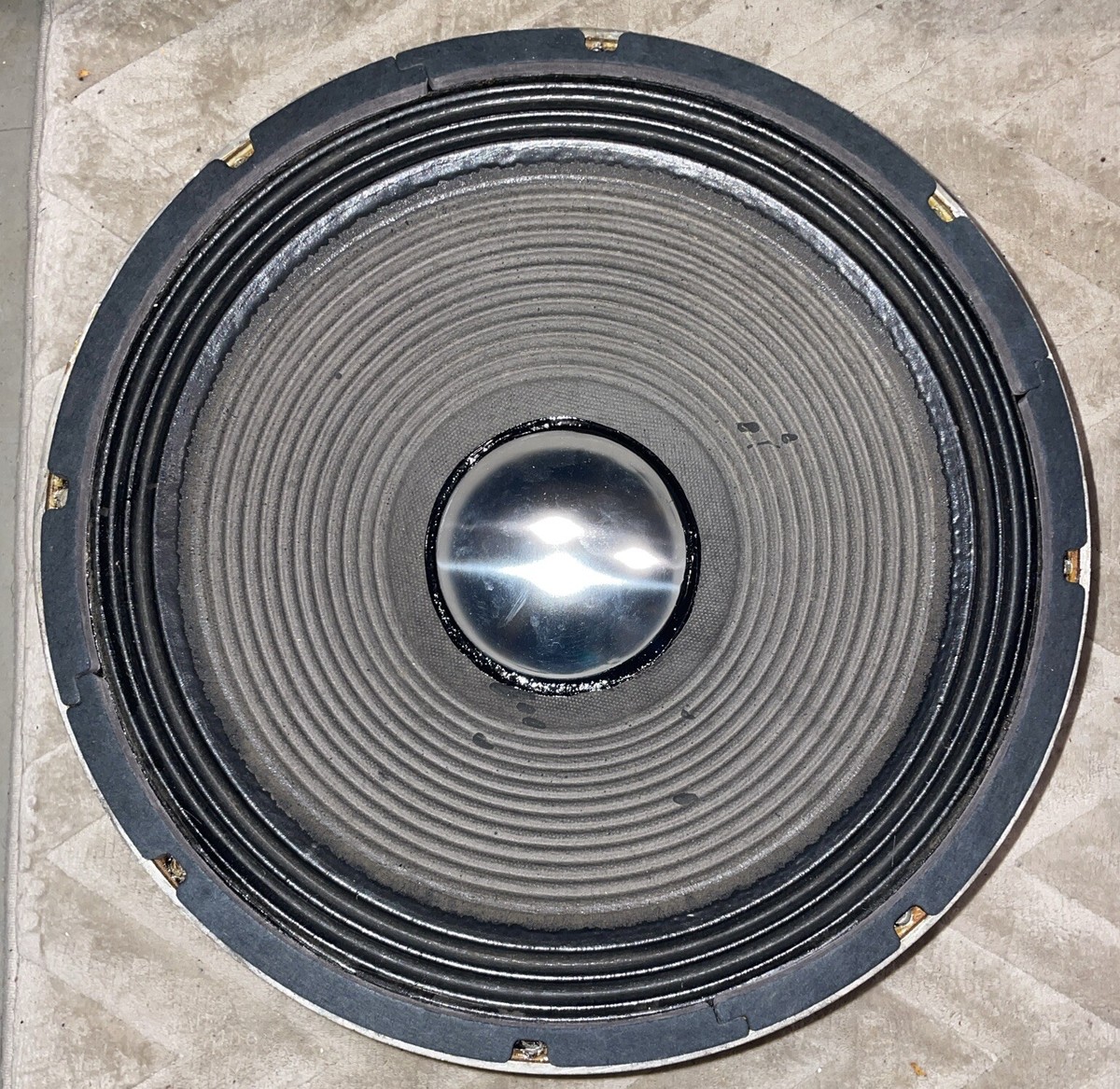 Gauss Cetec 5840 15” Bass Guitar Speaker Woofer Driver 8 Ohm #4 | eBay