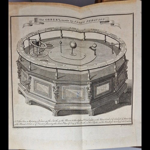 1757 ASTRONOMY EXPLAINED UPON SIR ISAAC NEWTON'S PRINCIPLES By James Ferguson - Picture 3 of 22