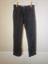 Levis Boy's Black Performance 514 Straight Denim Jeans Athletic Flexible 12REG