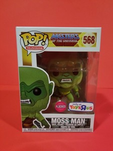 Funko Pop TV #568 Flocked Moss Man Masters Of The Universe Toys R Us Exclusive | eBay