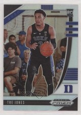 2020-21 Panini Prizm Draft Picks Silver Prizm Tre Jones #77 2r7