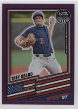 2026 Panini Stars & Stripes Prizm Purple Prizm 119/199 Trey Beard #30 0xr1