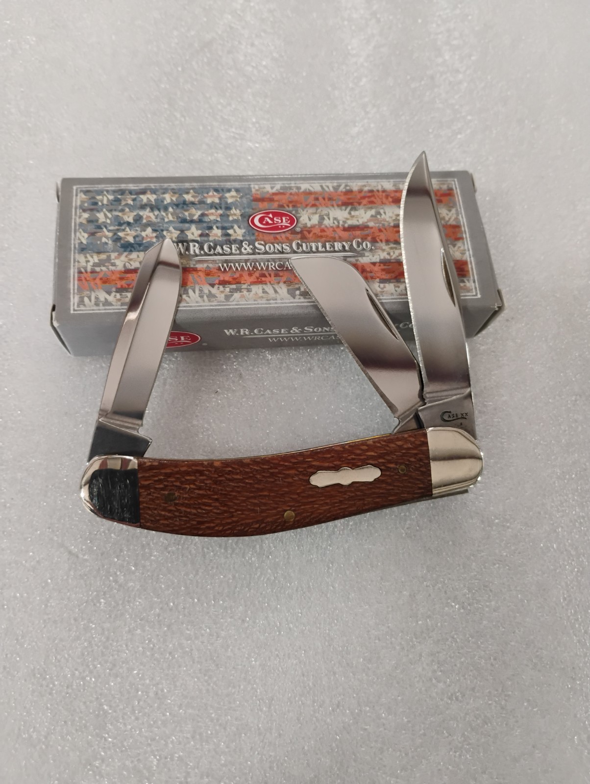 CASE XX TB7339 Propeller Shield SYCAMORE WOOD SMOOTH SOWBELLY