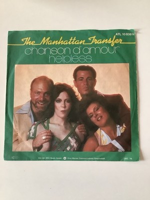 THE MANHATTAN TRANSFER - CHANSON D' AMOUR / 7  Single ATLANTIC 1976
