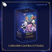 MapleStory COLLECTION CARD BOX   15 Packs / 152 Designs / Collectible