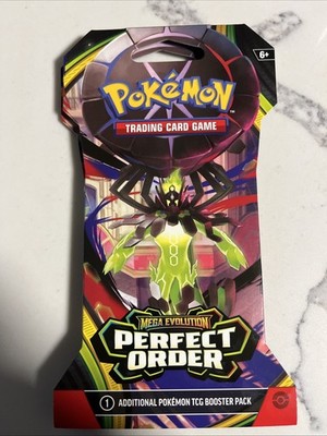 Pokémon TCG Perfect Order Mega Evolution Single Packs FactorySealed!