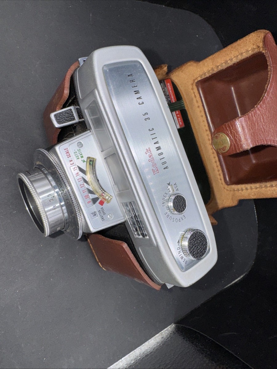 Vintage Kodak Automatic 35Film Camera, including Leather Case