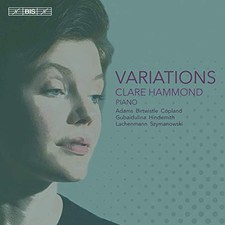 CLARE HAMMOND JOHN ADAMS HARRISON BIRTWISTLE AARON COPLAND - Variations - CD