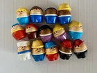 14 diff Little Tikes Toddle Tots Chunky People lot vtg Fireman Sailor boy girl