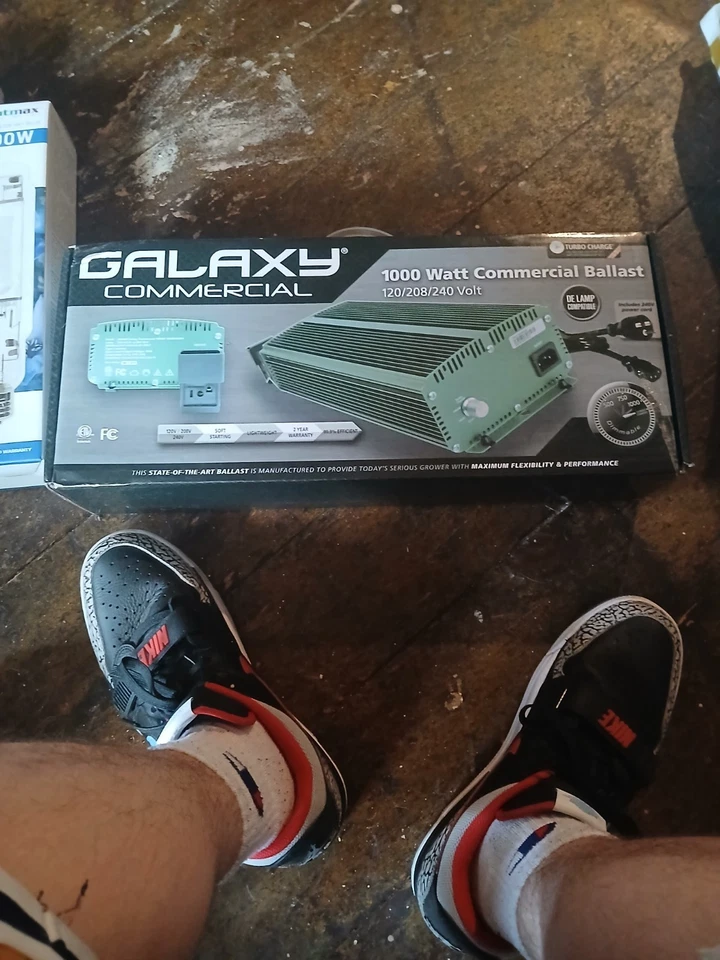 Galaxy Remote Commercial Ballast 1000 Watt 120/208/240 Volt Indoor Lighting Grow - Image 2 of 2