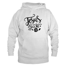Jesus Christ Christian Religious God Bible Church Hoodie