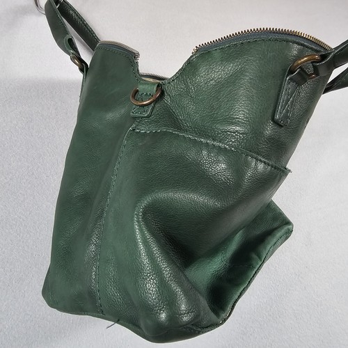 American Leather Co Bolso Cartera Mujer Cuero Genuino Bolso de Mano Cartera Clásico - Imagen 13 de 16