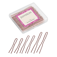 U-FöRmigen Haar Bobby Pins Braun, Bun Bunheads Haarnadeln Clips FüR Frauen MäDch