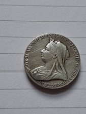 Queen Victoria 1837-1897 Silver Diamond Jubilee Coin