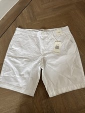 Marks and Spencer Men’s Slim Fit Chino Shorts W34 Mid Length