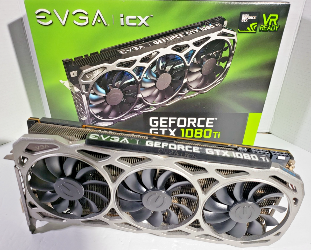 EVGA GeForce GTX 1080 Ti 11GB 中古動作品 グラボ EVGA GeForce GTX 1080 Ti FTW3 Gaming 11GB GDDR5X Graphics Card