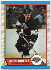 1989-90 O-Pee-Chee #8 John Tonelli Los Angeles Kings