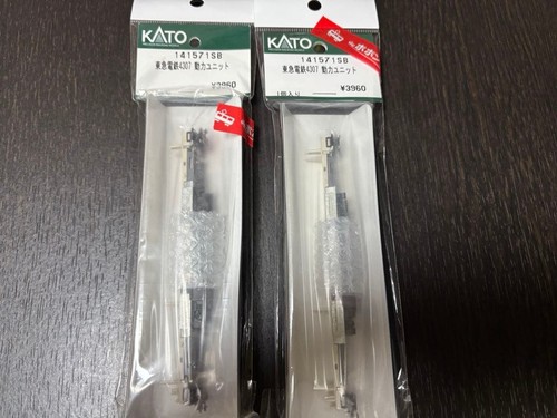 Unidad de potencia KATO 141571SB Tokyu 4307 x2 motor sin ranura sin usar | Condition: Used