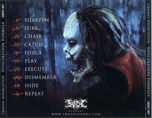 Cranial Bifurcation‎(International) –Evisceration Formula CD 2023 (Brutal Death) - Image 2 of 3