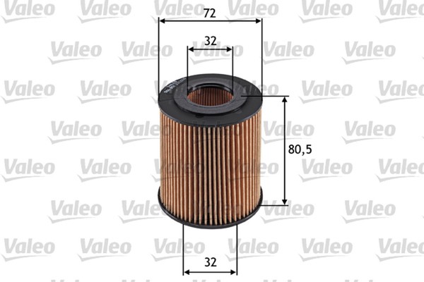 ÖLfilter Valeo 586551 Filtereinsatz FüR BMW E87 E46 E93 E90 E92 E81 E91 X3 X1 Z4-image