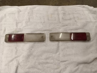 Jaguar XJ6 and 12 Series 1. Early Reverse Light Lenses 1 Pair.