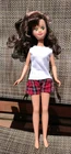 Mattel Barbie's Friend Courtney Doll Vintage 1987  Green Eyes Brunette w/Outfit