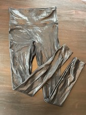 Spanx Women s Faux Leather Leggings Size Small