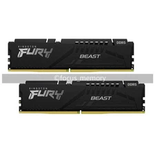 Kingston FURY Beast 32GB (2x 16 GB) DDR5 4800MHz PC5-38400 Desktop Gaming Memory