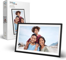 15.6" WiFi Digital Picture Frame FHD Touch Screen Auto-Rotate Cloud Storage