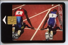 FRANCE TELECARTE / PHONECARD .. 50U F1276 GEM2 ATHLETISME DEPART 06/03 TBE C.6€