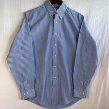 Brooks Brothers Original Polo Shirt 15 - 4/5 Non-Iron Button Down All Cotton