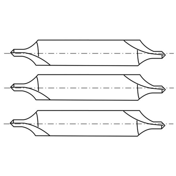 Proxxon Three Piece Centre Drill Set