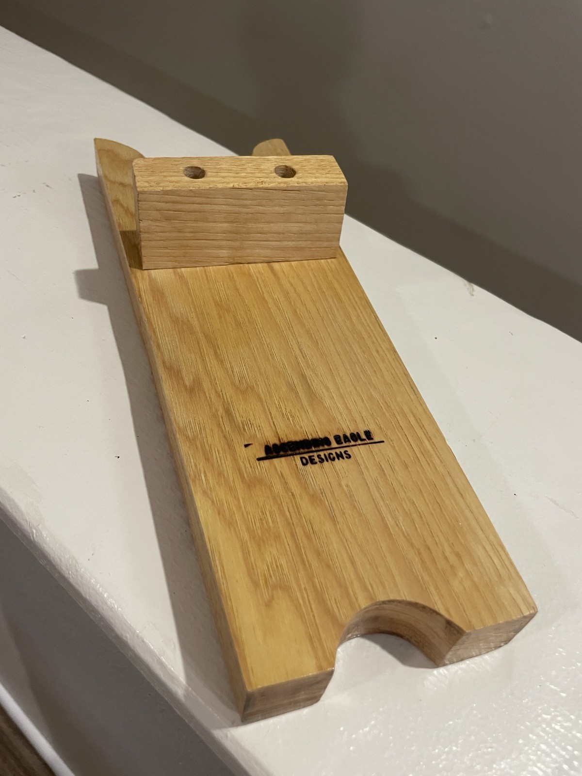 Ascending Eagle Designs Solid Hickory Boot Jack W… - image 5