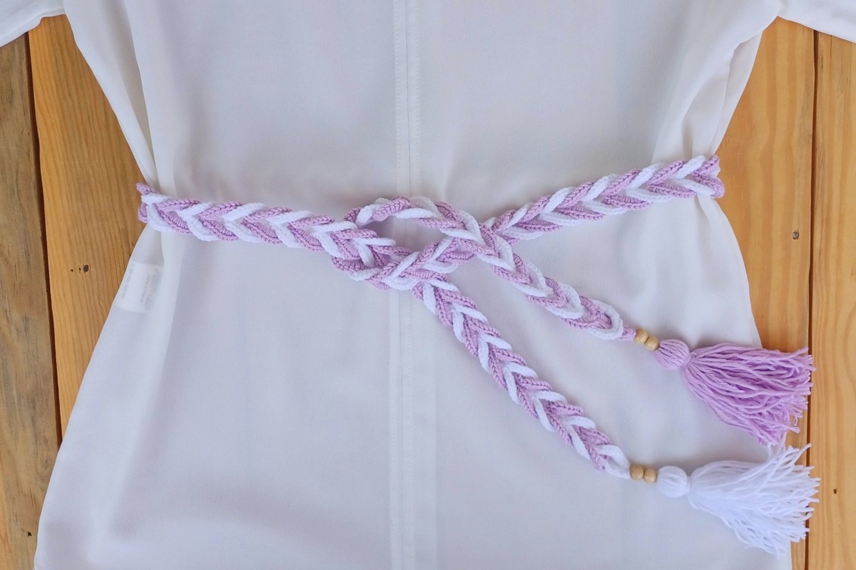 Knitting Belt for Dress, Women Wrap Around Beaded Braided Tassel Tie Waist Belt | eBay Knitting Belt for Dress, Women Wrap Around Beaded Braided Tassel Tie Waist Belt | eBay