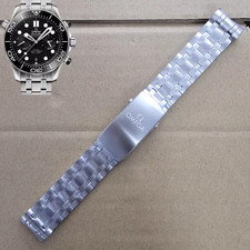 20mm Stainless Steel Bracelet for Omega Seamaster 300M 44mm Chronograph 210