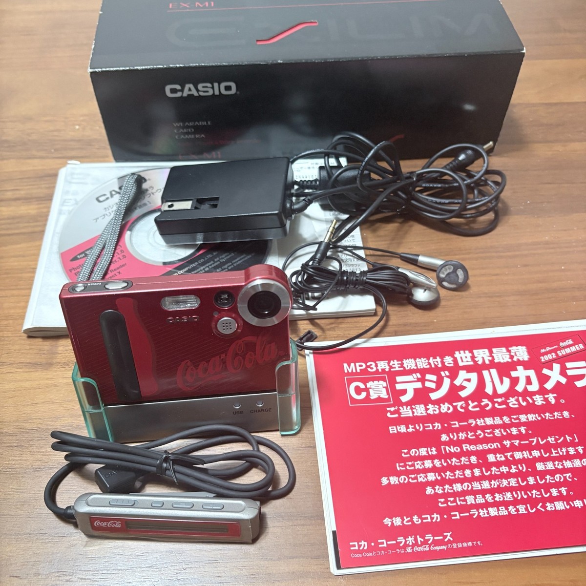 カメラ CASIO EXILIM EX-M1 ウェアラブルカードカメラ