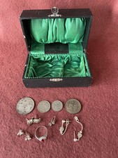 Konvolut Schmuck und Münzen überwiegend Silber aus Haushaltsauflösung (3)