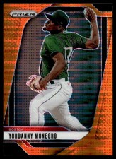 2025 Panini Prizm Orange Pulsar Prizm Yordanny Monegro 243/399 #25