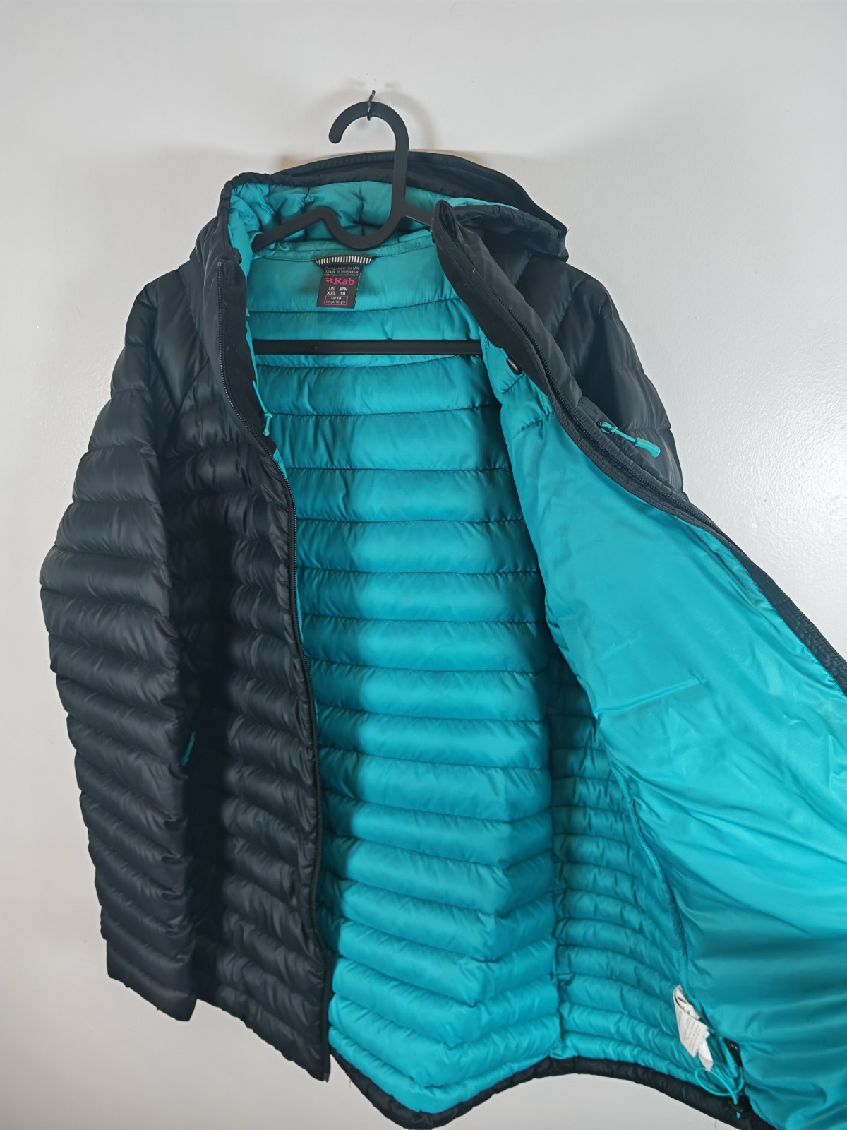 Rab Microlight Alpine Long Down Jacket Womens UK … - image 5